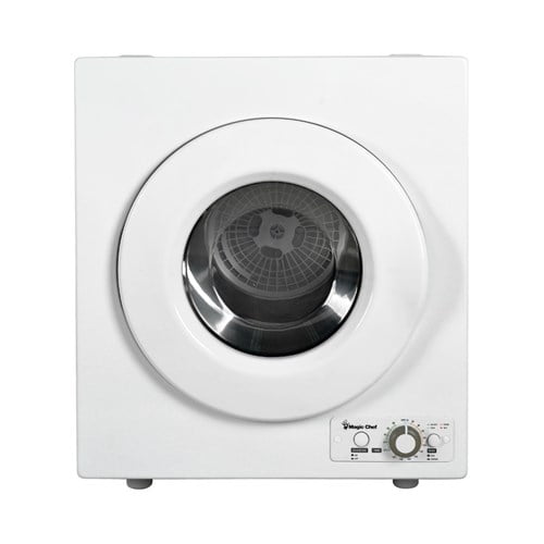 Magic Chef Compact 2.6 cu.ft. Electric Dryer White MCSDRY1S 2.6