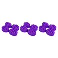 thumbnail image 2 of Billuyoard Ellipse Silicone Massage Soap Mold 4 Cavities 3D Making Soaps Nonstick Type1 NO1, 2 of 6
