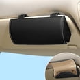 thumbnail image 1 of Soporte para gafas para parasol para coche, gafas de sol de cuero PU para coche, estuche para gafas, caja de almacenamiento, organizador para coche, SUV y camión, 1 of 6