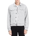 thumbnail image 1 of Calvin Klein - Chaqueta de forro polar para hombre, color gris, grande, 1 of 1