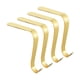 thumbnail image 4 of 4 piezas de soportes para medias, ganchos para adornos navideños, decoración de escritorio, ganchos de Navidad, ganchos colgantes de metal para decora Oro, 4 of 8