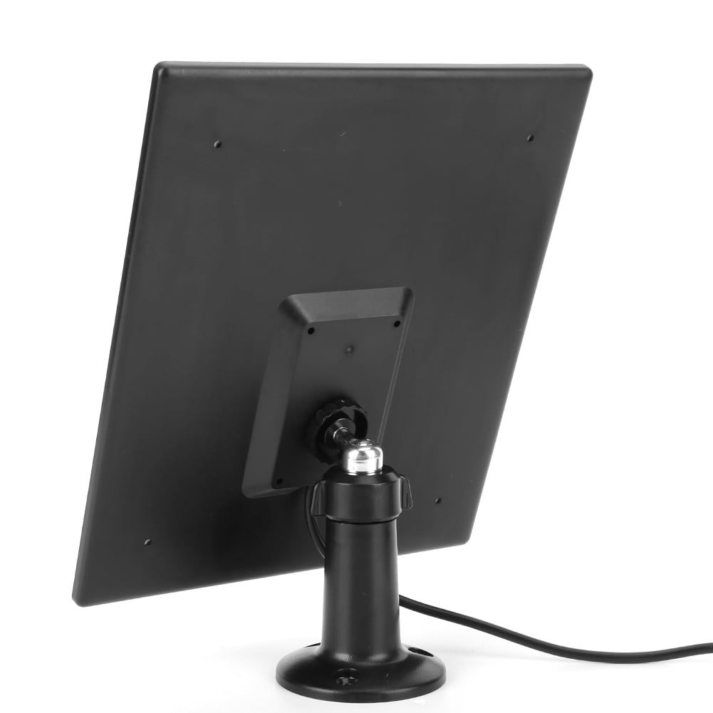 20W 5V High-Efficiency Shingled Solar Panel, IP65 Waterproof Type-C Solar Charger for Home Security Camera (Black)