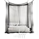 thumbnail image 1 of Mosquitera ligera negra para cama, exquisita red de 4 esquinas para interiores y exteriores., 1 of 14