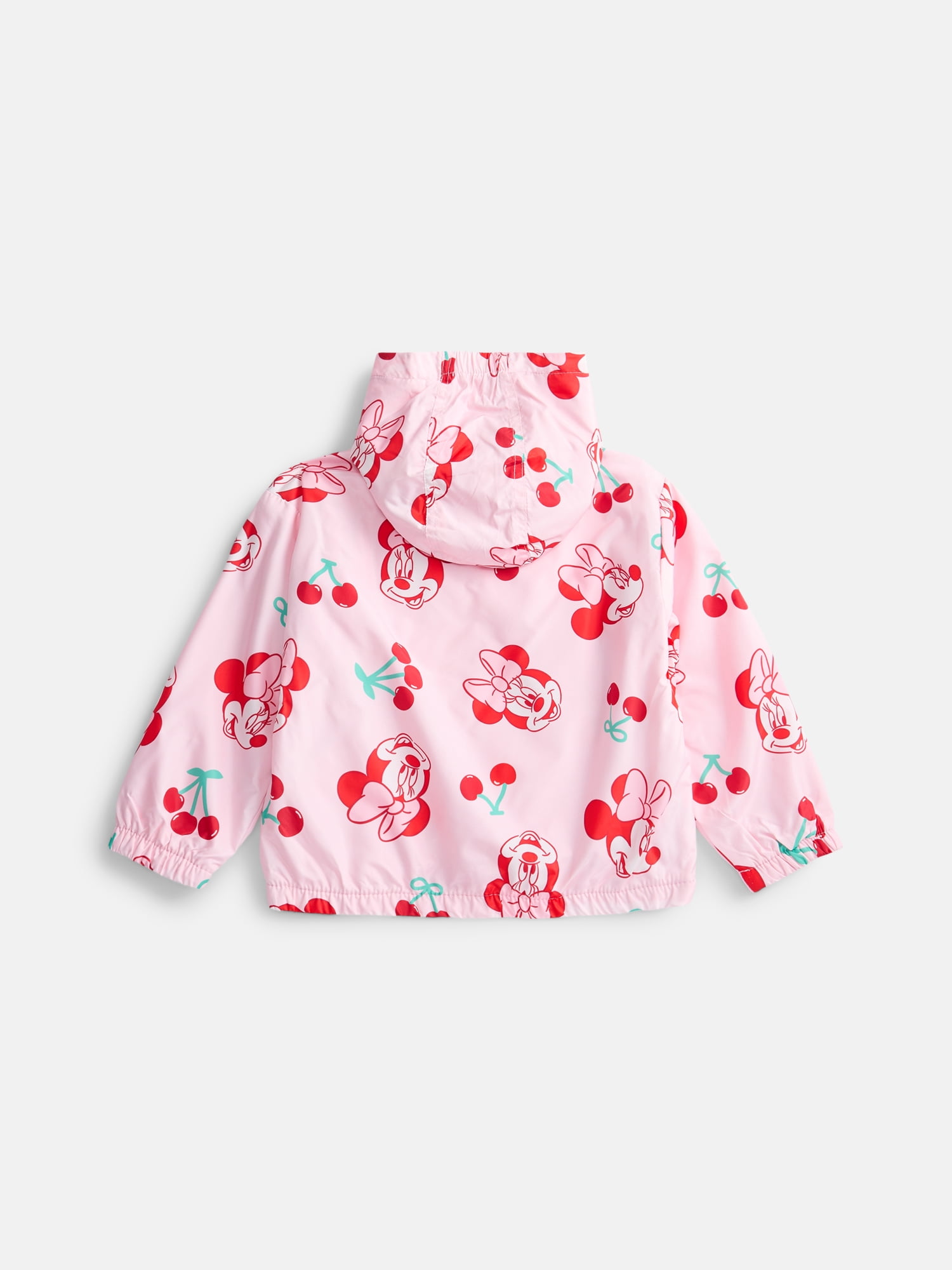 Minnie Mouse Toddler Girls Lightweight Windbreaker Jacket, Sizes 2T-5T