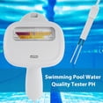 thumbnail image 2 of POINTERTECK Détecteur de Qualité d'Eau PH Compteur de Chlore Résiduel PH/CL2 Détecteur de Chlore Résiduel Aquarium Piscine Source Thermale Eau Spa Inspection de la Qualité de l'Eau PVC, 2 of 8
