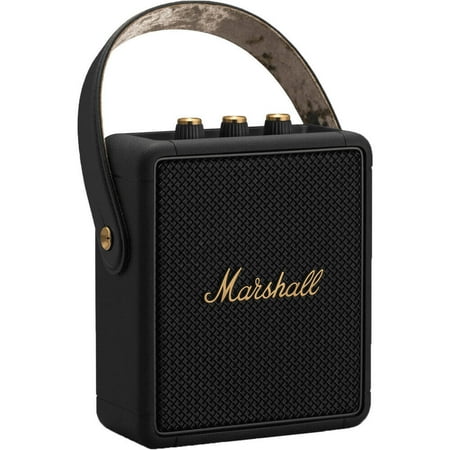 Marshall - Stockwell II Portable Bluetooth Speaker - Black/Brass