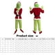 thumbnail image 2 of Conjunto de Cosplay de monstruo verde, traje de Cosplay con revestimiento de poliéster para fiesta de Navidad, 2 of 8