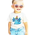 thumbnail image 4 of Cute Axolotl Birthday Shirt for Boys and Girls Kawaii Party Hat Graphic Tee for Kids and Toddlers Natural Shirt Youth Large, 4 of 8