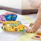 thumbnail image 4 of Juguetes de caja de pañuelos para bebés, educación temprana con 8 colores, juguete sensorial relleno para de 6 a 12 . Autobús escolar CUTICAT juego sensorial, 4 of 8