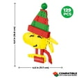 thumbnail image 6 of Brickcraft Peanuts Woodstock Decoration Building Kit (129-Piece Set), Christmas Decoration, Holiday Collectible Brick Toy, Festive Display, 6 of 11