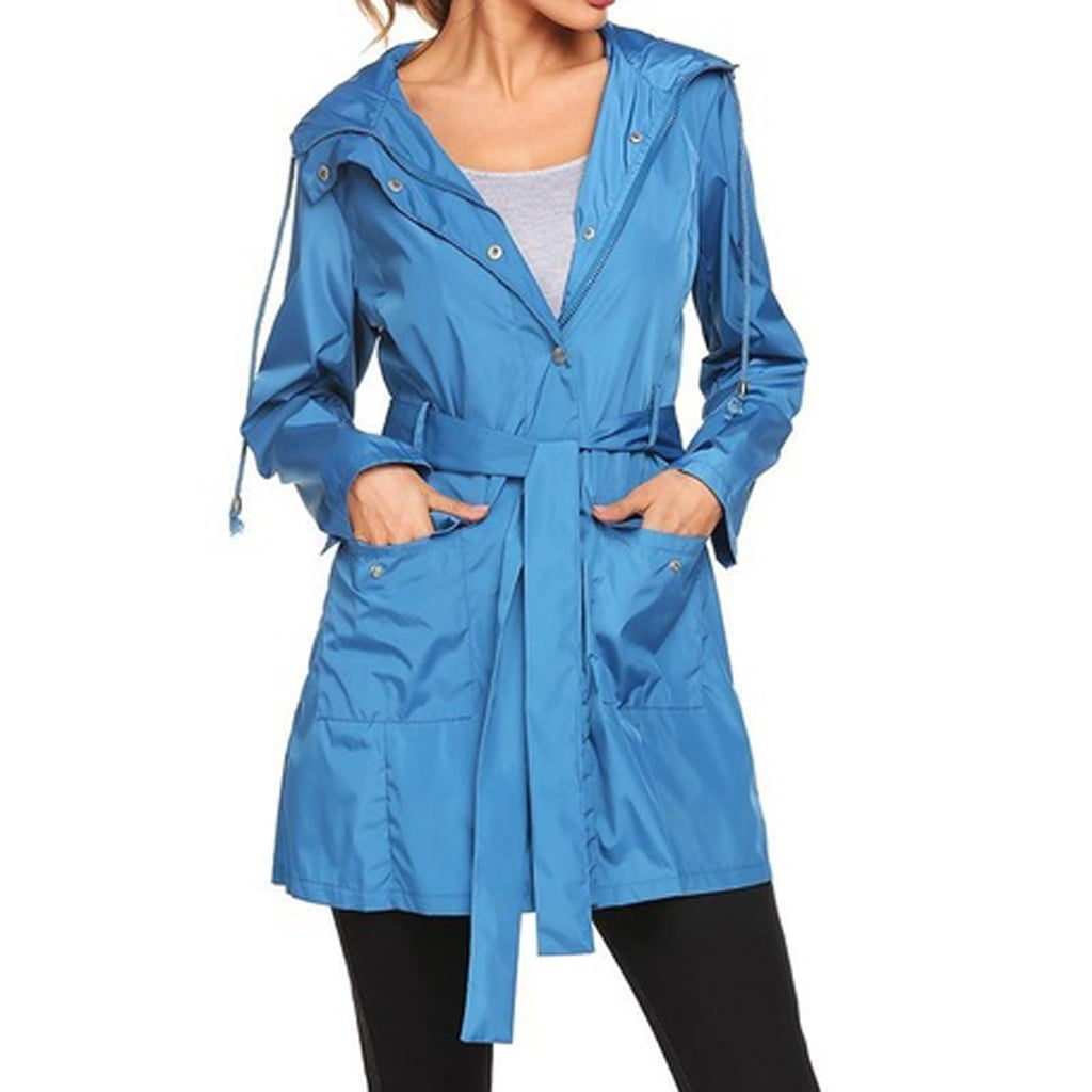 plus size rain jacket walmart