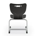 thumbnail image 2 of MooreCo Hierarchy Cantilever School Chair, 5 Pack-Black-31.5"H x 19.3"W x 18.5"D, 2 of 3