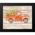 thumbnail image 2 of Coulter, Cynthia 18x15 Black Modern Framed Museum Art Print Titled - Happy Harvest I-Truck, 2 of 5
