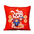 thumbnail image 3 of Funda de almohada para sofá de 15 pulgadas con estampado de conejo, cremallera invisible, suave, 2023 Estilo A, 3 of 8
