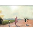 thumbnail image 2 of Hopscotch, Animals Figurative Stretched Canvas Wall Art by Nancy Tillman Sold by Art.Com, 2 of 5