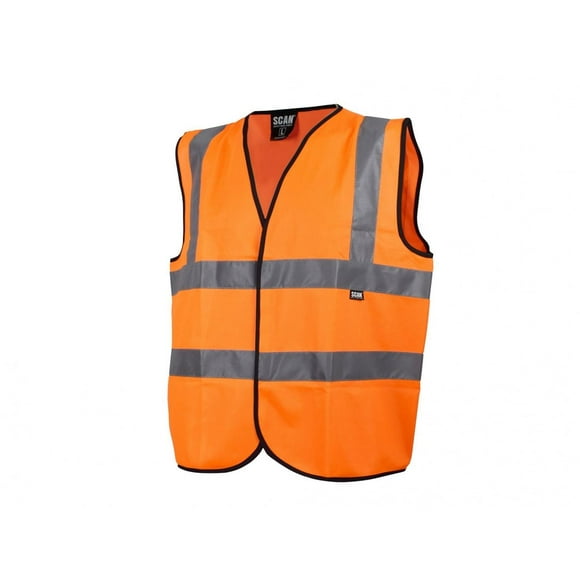 Scan Hi-vis Orange Waistcoat