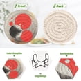 thumbnail image 4 of Modern Abstract Art Drink Coasters with Holder Absorbent Coaster for Coffee Table Room Decor 6 Pack, 4 of 7