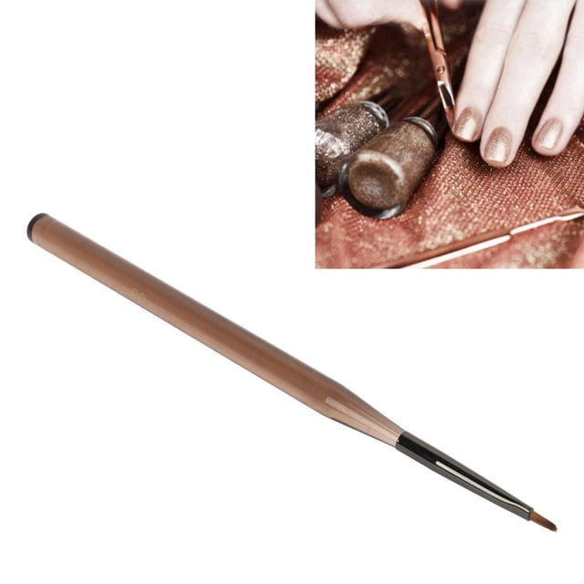 Pinceles Para Decoración De Uñas, Cepillo Para Esmalte De Uñas En Gel, Herramienta De Dibujo Para Manicura De Cabello De Nailon, Cepillo Para Uñas, Cepillos Para Uñas
