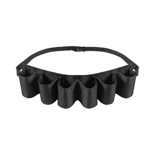 Bolsa de cinturón para cerveza, tela Oxford, soporte para latas de cerveza y refrescos, soporte para bebidas Negro