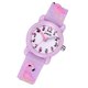 thumbnail image 4 of EeaseMX Reloj infantil con dibujos animados 3D, resistente al agua, con estampado de flamencos (morado claro), 4 of 7