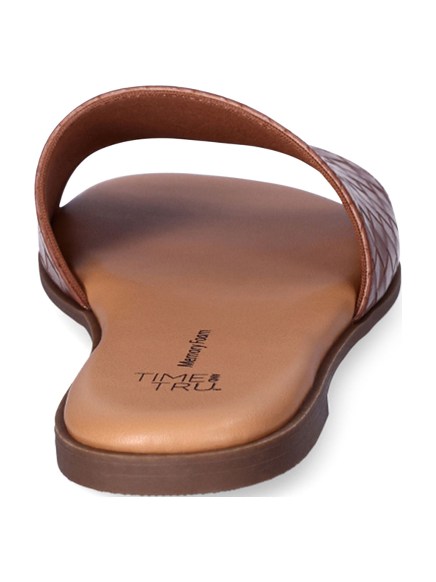 Time and Tru Women's Woven Slide Sandals