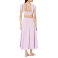 thumbnail image 2 of Free People Lotus Set Dress (Womens, Orchid/White Combo, MD (Women's 8-10)), 2 of 2