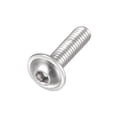 thumbnail image 3 of Uxcell M4 x 16mm 304 Stainless Steel Flanged Button Head Socket Cap Screws 100 Pack, 3 of 5