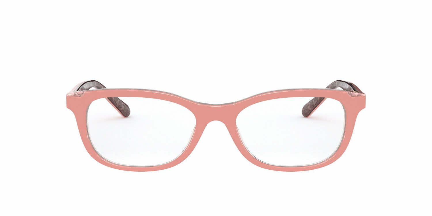 COACHHC6150 5585 Rectangle Eyeglasses Pink Glitter Signature C