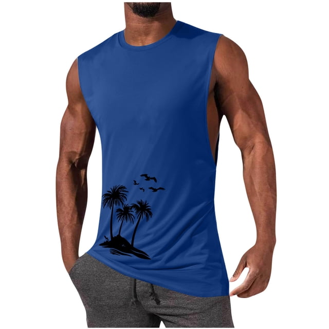 Camisetas de Algodón de Cuello Alto para Mujeres Pullover Deportivo de Alta Elasticidad sin Mangas, Cuello Redondo Tanque de Fitness para Entrenamientos Y Ocasional