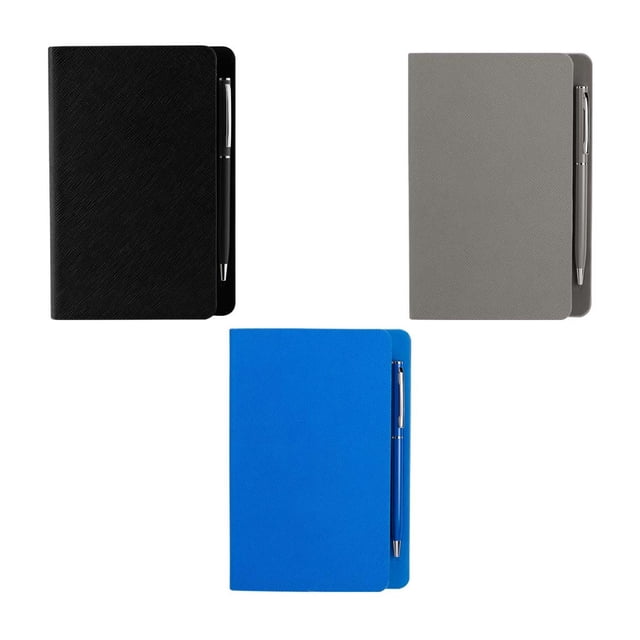 Paquete 35 piezas Libreta funne con 80 hojas de raya/Espacio para bolígrafo gris 12 x 17.5