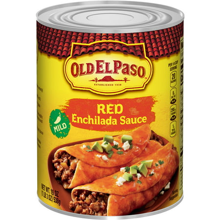 Old El Paso Mild Enchilada Sauce, 19 oz Can (Best Red Enchilada Sauce Recipe)