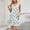 Green, variant on BRGZLK Summer Dresses for Women 2026 Casual Fashion Hawaiian Print V Neck Sleeveless Loose Breathable Tank Dress Vacation Beach Swim Coverup Sundress with Pockets Black L