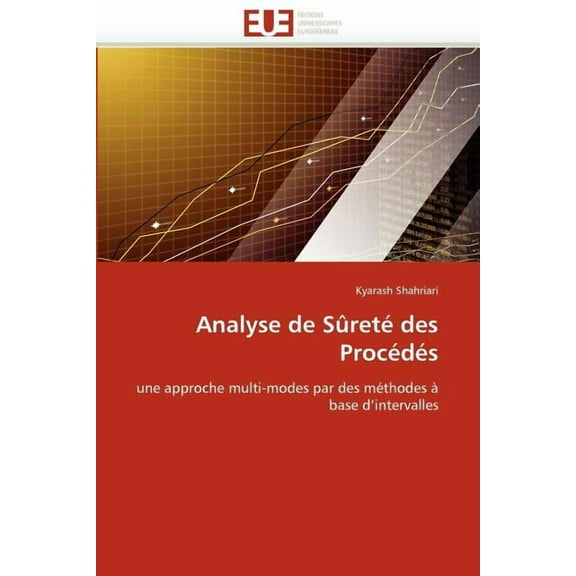Omn.Univ.Europ.: Analyse de Sûreté Des Procédés (Paperback)