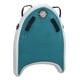 thumbnail image 3 of Bodyboard inflable, monopatín de surf pequeño, balsa flotante, flotador de piscina suave, tabla de natación, tabla de agua portátil con asas, 3 of 14