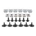 thumbnail image 3 of Undertray Clips, Metal Durable 2 Sizes Exquisite Engine Bottom Screw  For Car, 3 of 8