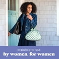 thumbnail image 6 of Fit & Fresh Lunch Bag For WomenCromwell Bag, Pistachio Checkerboard, 6 of 7