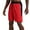 Red, variant on Men Track Pants Male Quick Drying Breathable Basketball Shorts Outdoor Leisure Compression Pants Pantalon Survetement Homme White L