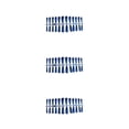 thumbnail image 1 of Minnieouse 24 piezas de uñas postizas prensa en puntas de uñas postizas de envoltura completa estampado azul Type1 NO1, 1 of 6