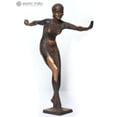 thumbnail image 2 of 14" Brass Phoenician Dancers Statue | Handmade | Made in India, 2 of 3