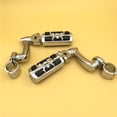 thumbnail image 5 of HTT-MOTOR Chrome 360 Adjustable Peg Mounting Kit Wing Zombie Foot Peg For Honda GoldWing VTX1300 Shadow Valkyrie Triumph Equipped with 1 inch (1") 25mm Front Engine Guard Frame Tube, 5 of 6