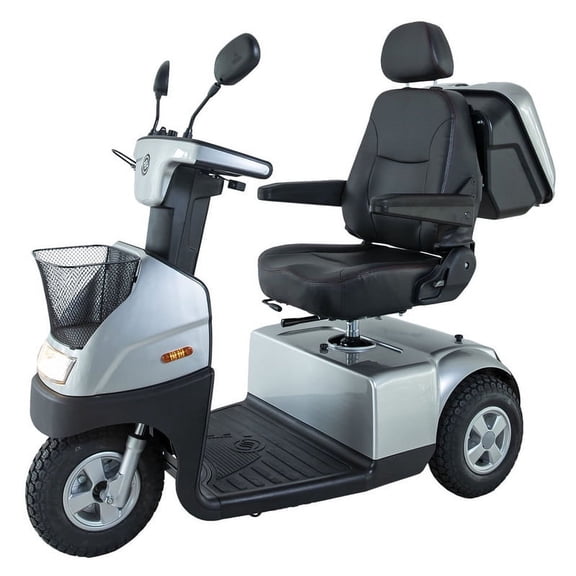 C3 High Performance 3 Wheel Scooter By Afikim-Gray