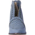 thumbnail image 2 of Cecelia New York Tate Indi Blue POinted Toe Cutout Western Bootie Pull On Boots (Indi Blue, 9.5), 2 of 6