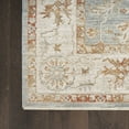 thumbnail image 4 of Nourison Asher 7'10" x 10'4" Blue Ivory Vintage Indoor Rug, 4 of 9