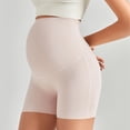 thumbnail image 3 of Bixock Casual Maternity Pants,Plus Size Maternity Leggings Shorts Over The Belly Yoga Biker Pregnancy Workout Running Active Shorts Pants, 3 of 6