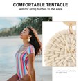 thumbnail image 2 of KAKOWELY Rattan Geometric Earring 4 Pairs Rattan Geometric Earring Delicate Rattan Earring Elegant Rattan Earring2.17"X1.57"X0.12", 2 of 5