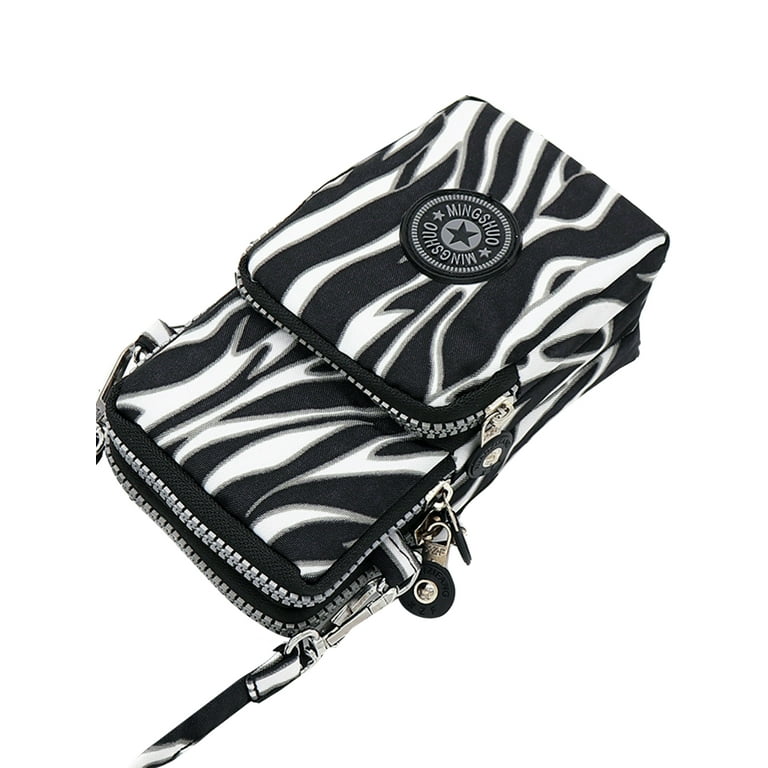 Stock Photo Of a Black and White Designer Handbag or Purse