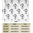 thumbnail image 4 of Penguin Blanket Soft Cozy Cute Winter Penguins Throw Blanket Plush Warm Fuzzy Penguin Snowflake Fleece Flannel Gifts Blankets for Adults Kids 80"x60", 4 of 6