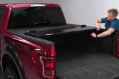 UnderCover ArmorFlex Hard Folding Truck Bed Tonneau Cover | AX82000 | Fits 2017 - 2023 Honda Ridgeline 5' Bed (60") - image 3 of 6