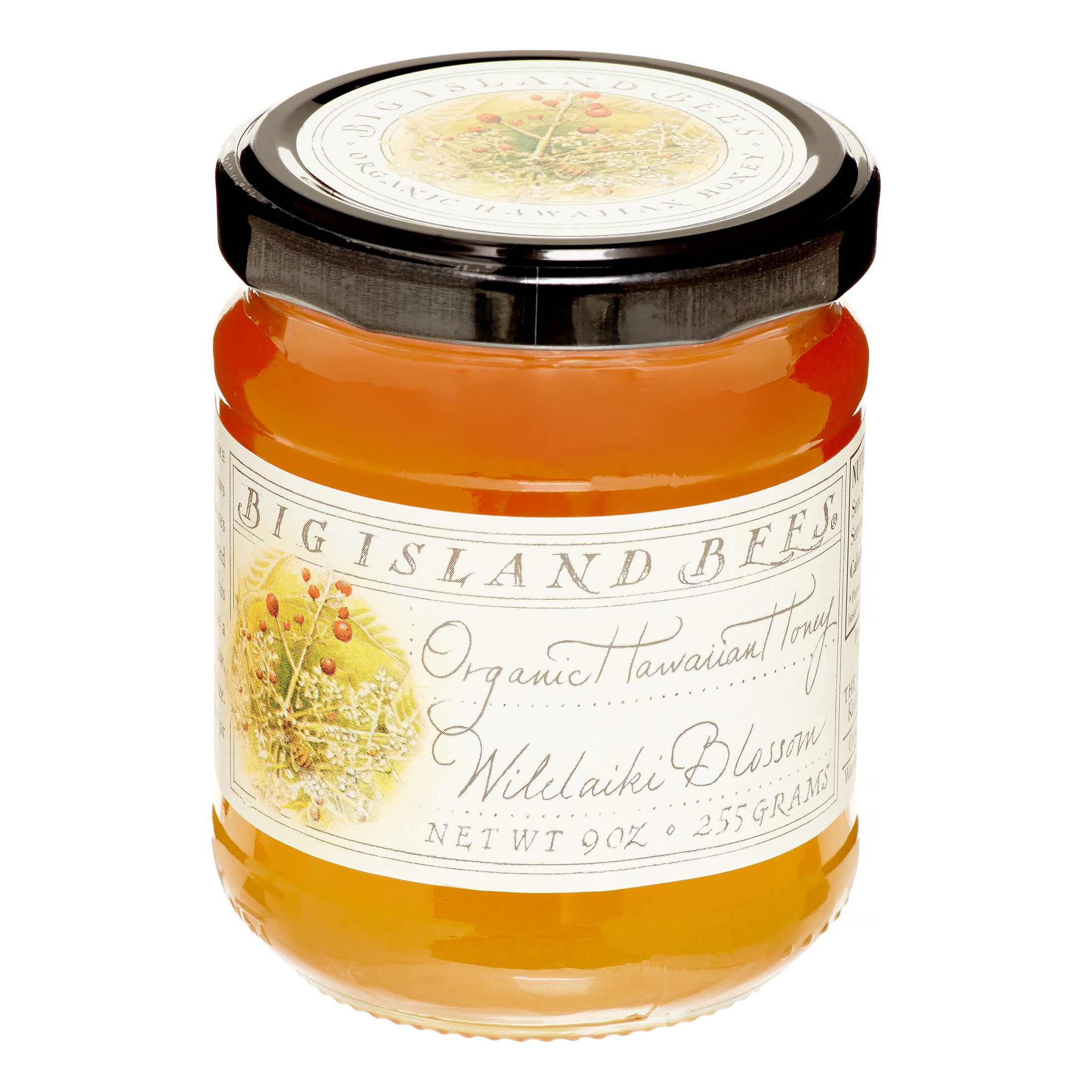 Big Island Bees Hawaiian Honey, Wilelaika Blossom, 9 Oz