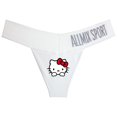 thumbnail image 4 of Kawaii Hello Kitty Sanrio Anime Tanga Sexy para mujer, correas de flejado para mujer, bragas de tentación Sexy delgadas, regalo de cumpleaños Kawaii, 4 of 4